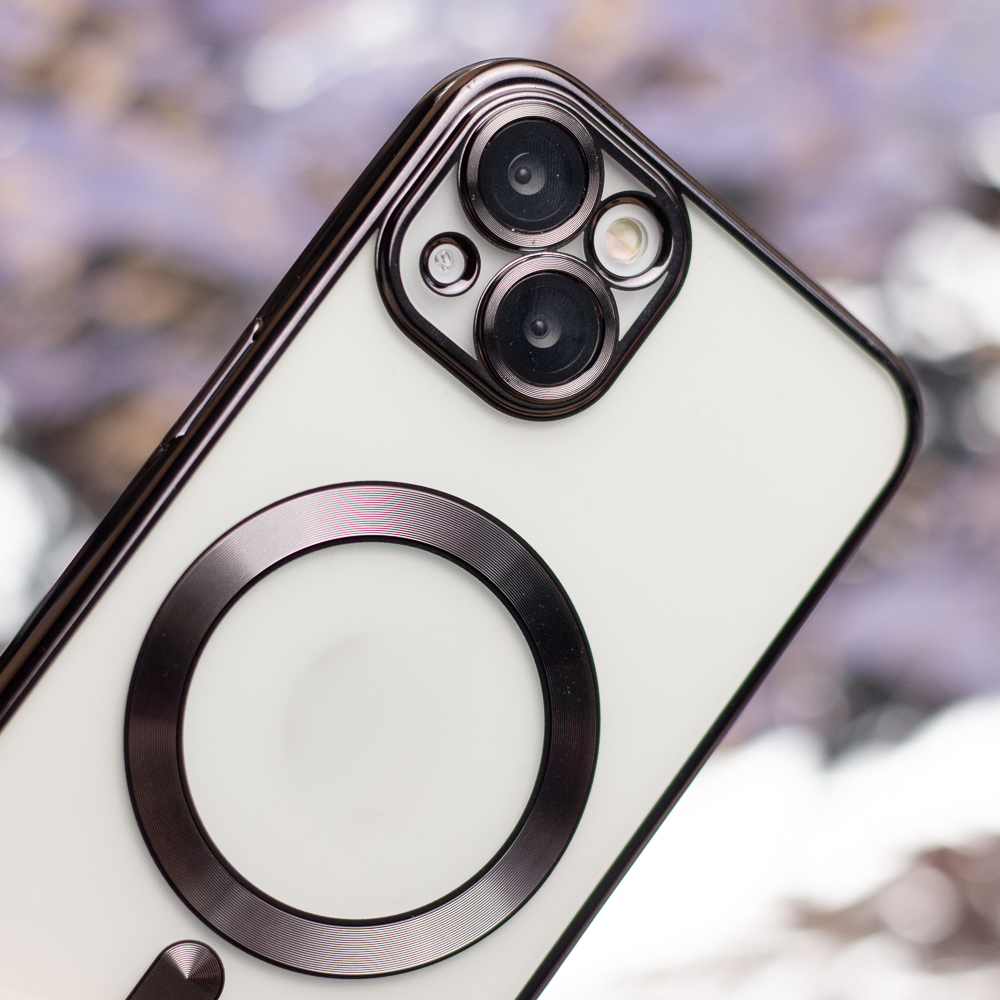 Nak�adka Color Chrome Mag czarny Apple iPhone 15 Ultra / 5