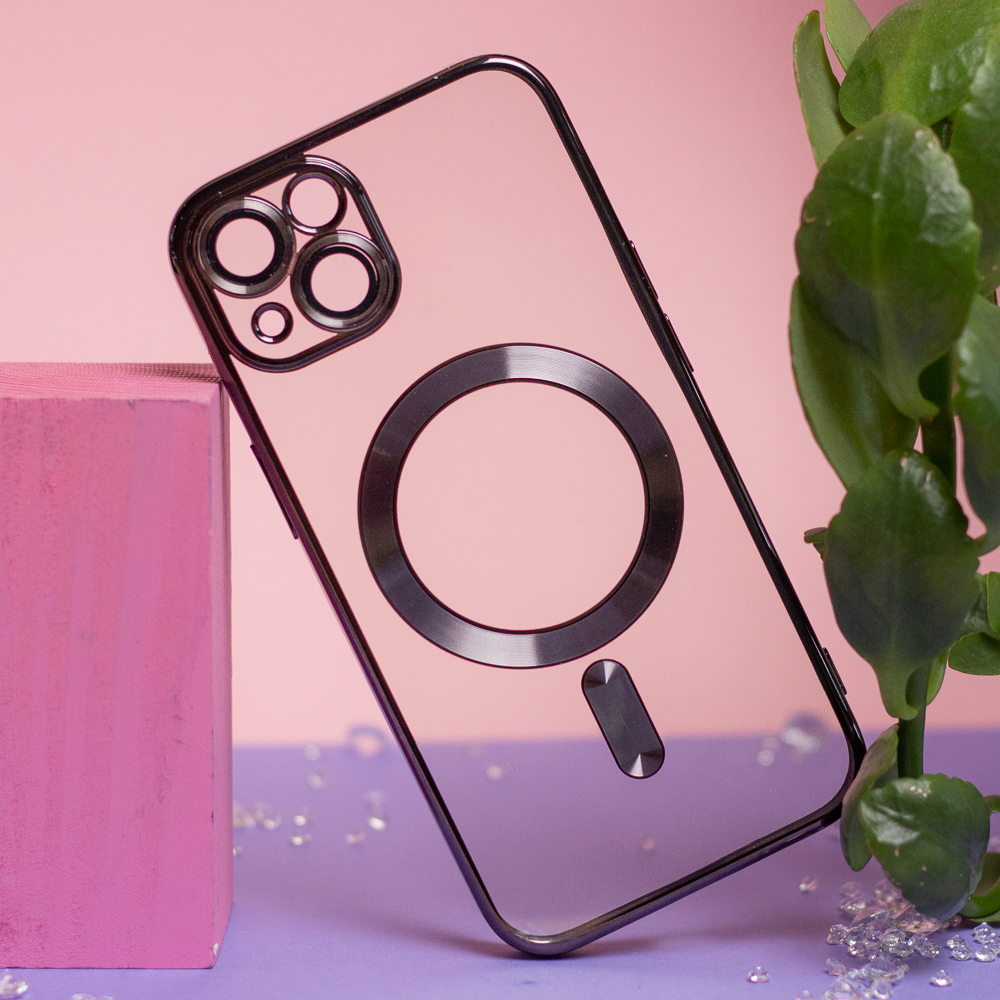 Nak�adka Color Chrome Mag czarny Samsung Galaxy A27 5G / 7
