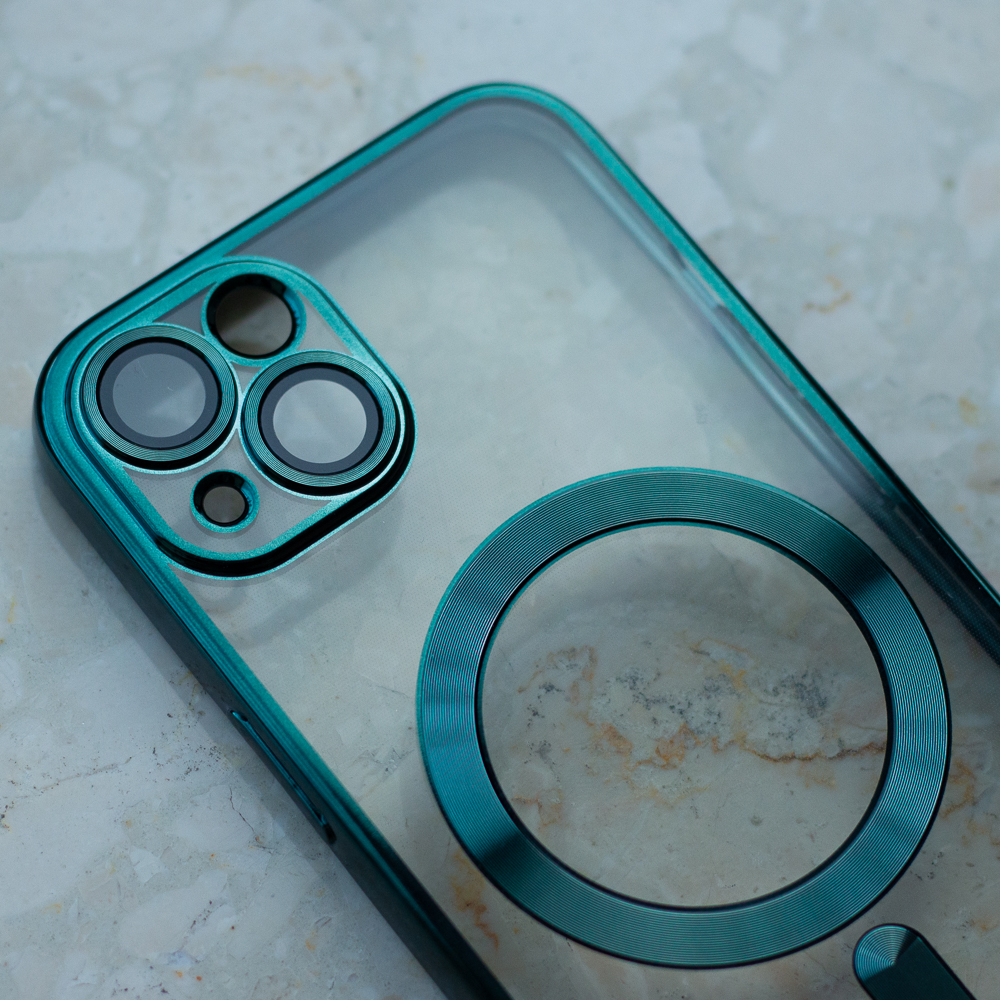Nak�adka Color Chrome Mag zielona Apple iPhone 15 Pro / 9