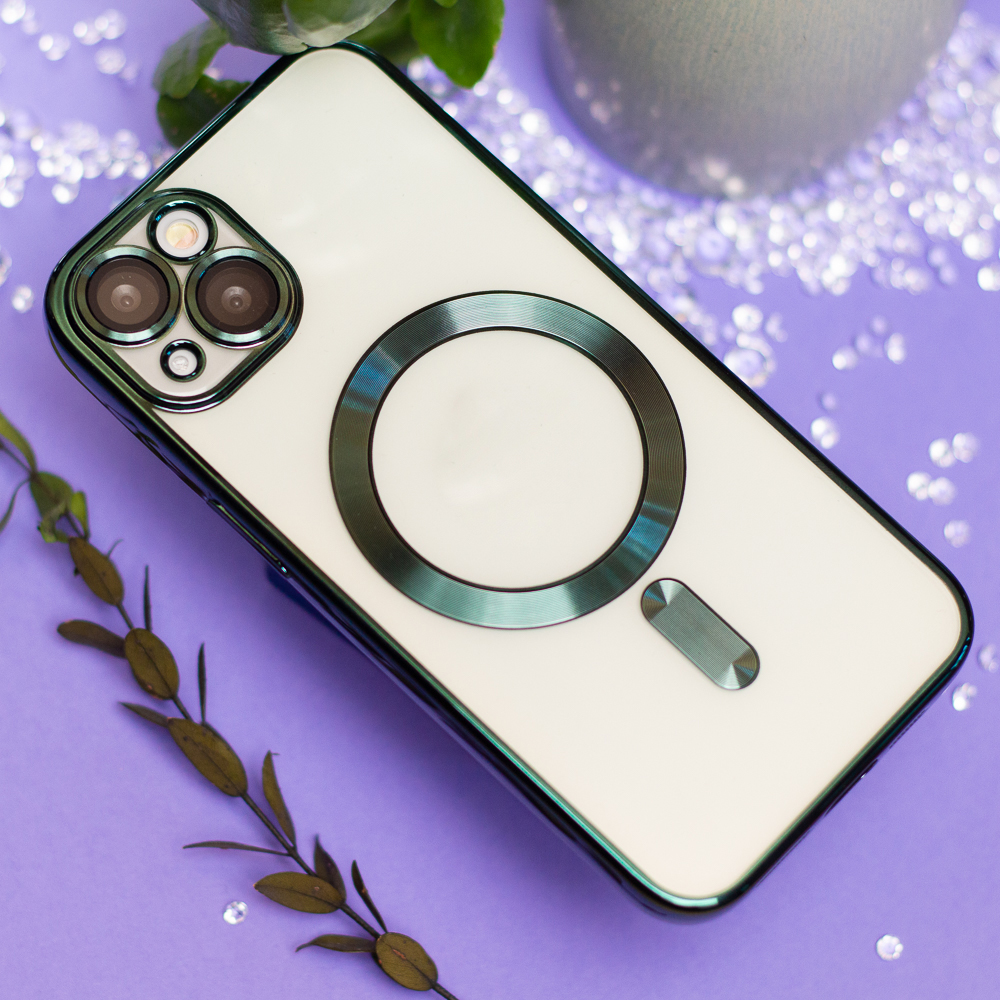 Nakładka Color Chrome Mag zielona Apple iPhone SE 2024 / 6 Nakładka Color Chrome Mag zielona Apple iPhone SE 2024 / 6