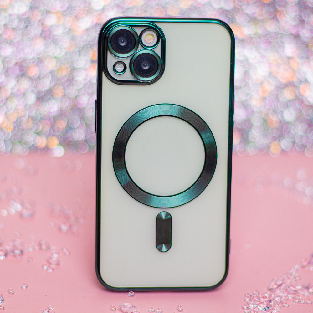 Nak�adka Color Chrome Mag zielona Samsung Galaxy A27 5G / 4