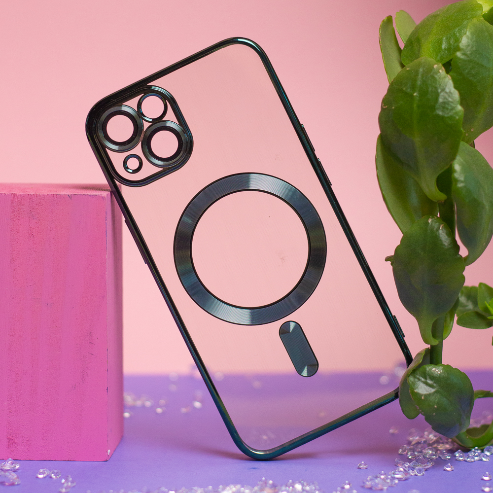 Nak�adka Color Chrome Mag zielona Samsung Galaxy A27 5G / 7