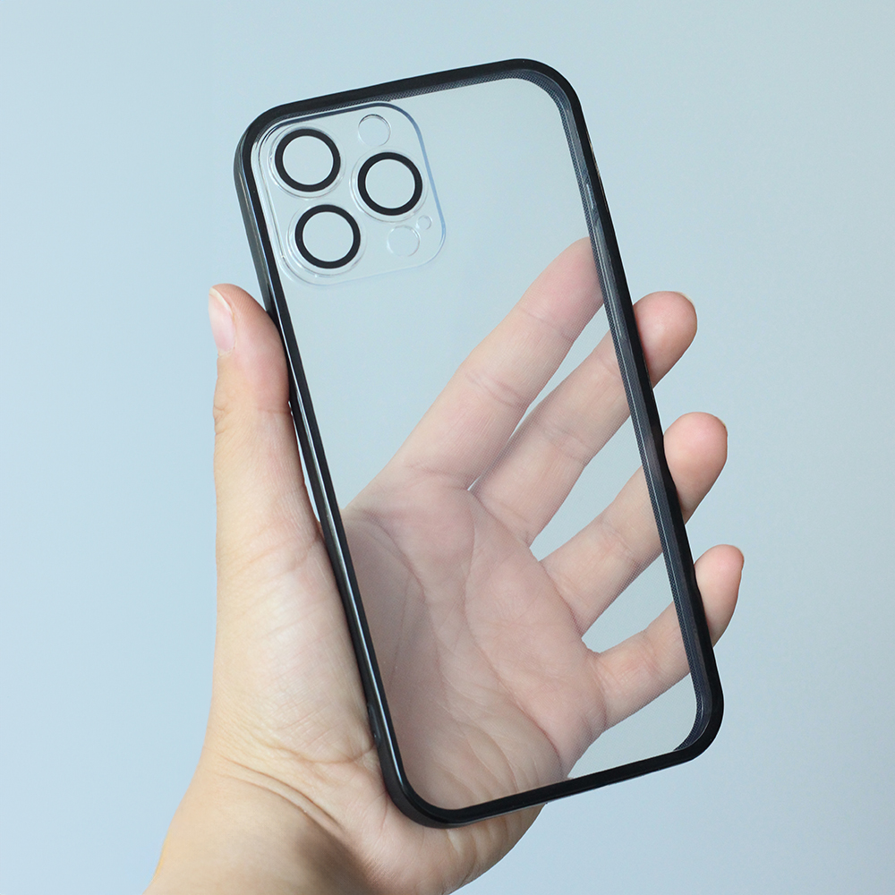 Nak�adka Color Edge czarny Apple iPhone 11 / 9