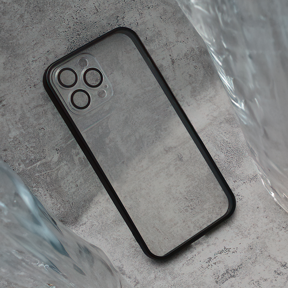 Nak�adka Color Edge czarny Xiaomi Redmi 9C / 4