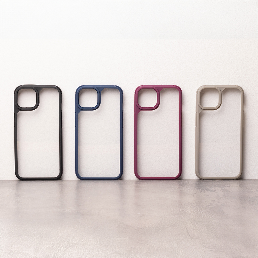 Nak�adka Color Shock bordowa Xiaomi Poco M6 Pro / 7