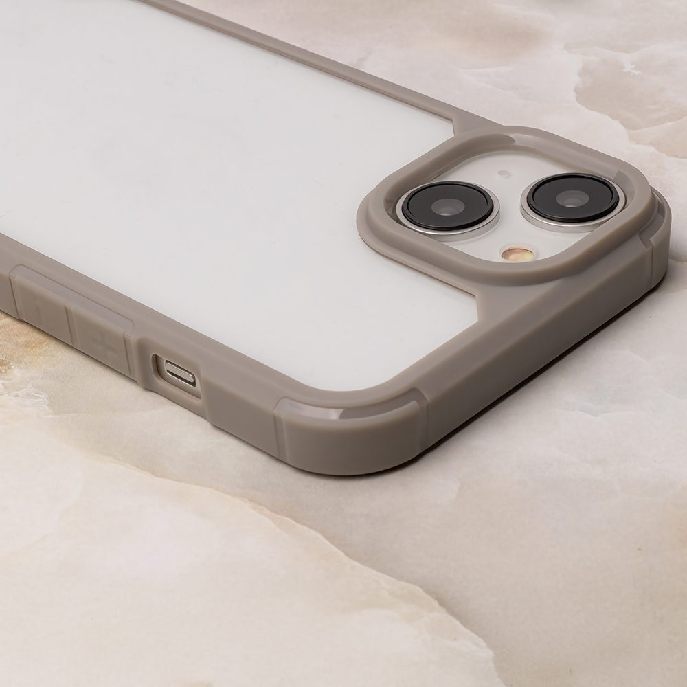 Nak�adka Color Shock szara Xiaomi Poco M6 Pro / 5