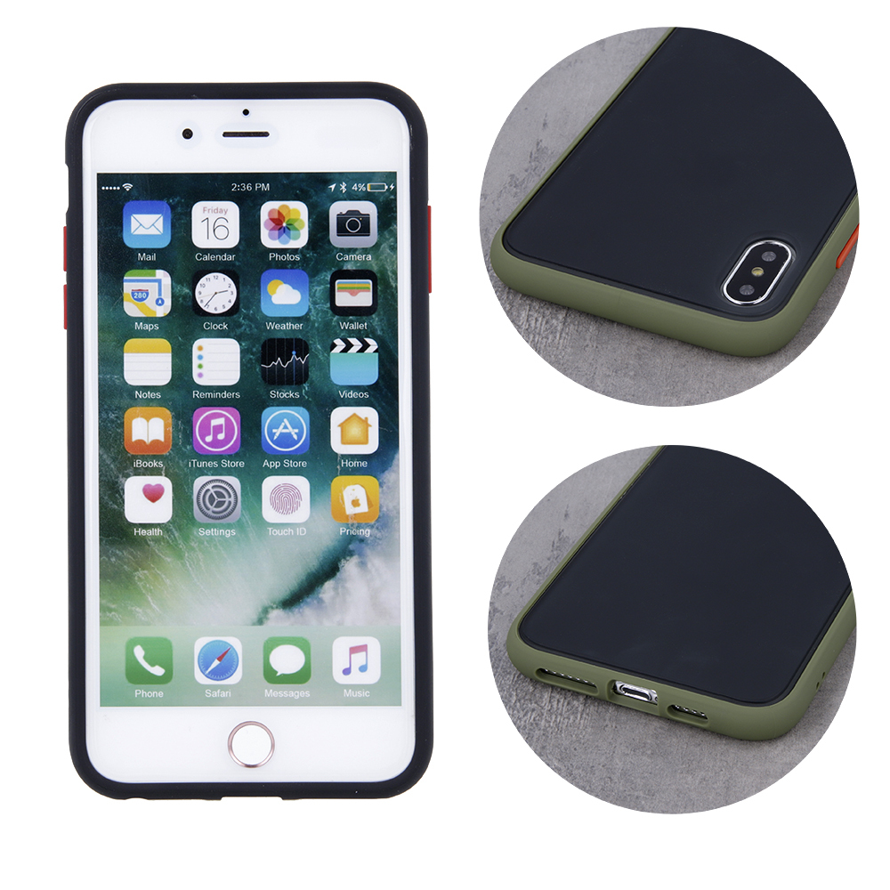 Nak�adka colored buttons zielona Xiaomi Redmi 8A / 3