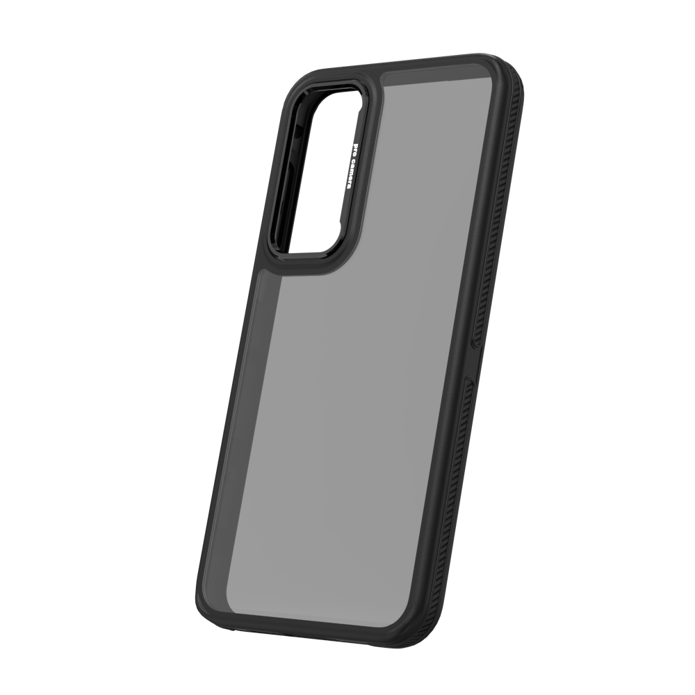 Nak�adka Crystal Black czarny Samsung Galaxy A55 5G / 3