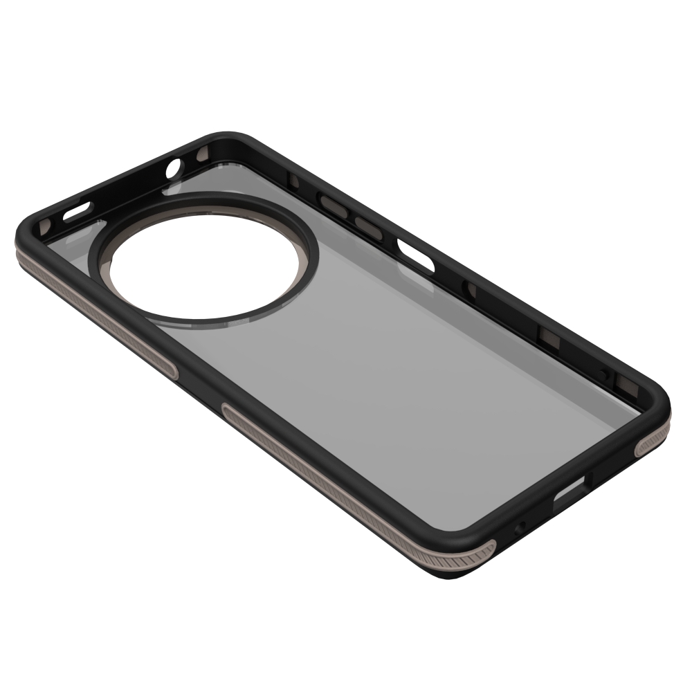 Nak�adka Crystal Black czarny Xiaomi Redmi A3 4G (global) / 4