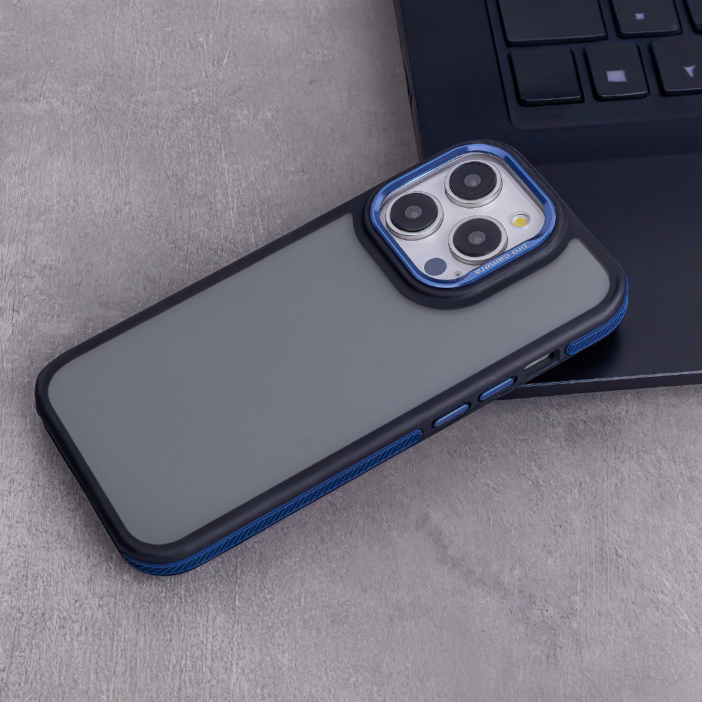 Nak�adka Crystal Black niebieska Samsung Galaxy A34 5G / 9