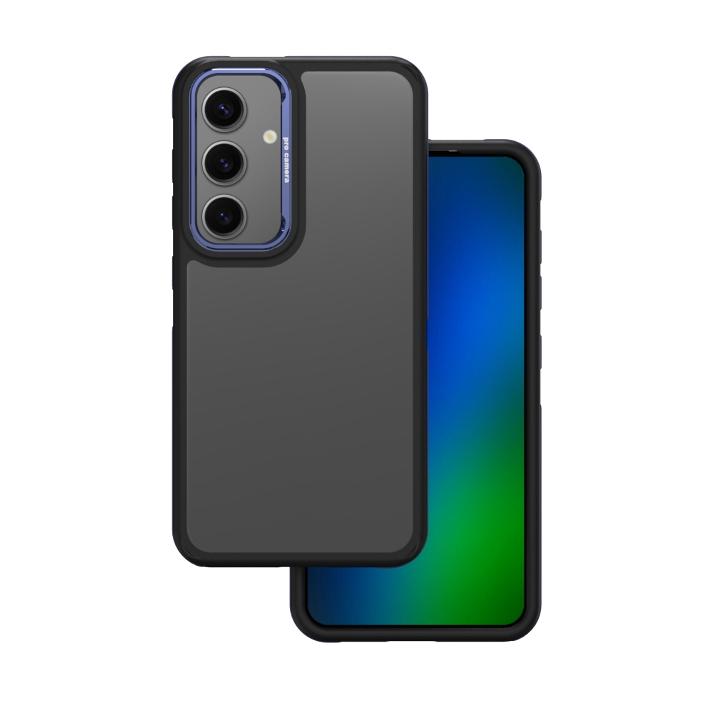 Nak�adka Crystal Black niebieska Samsung Galaxy S24