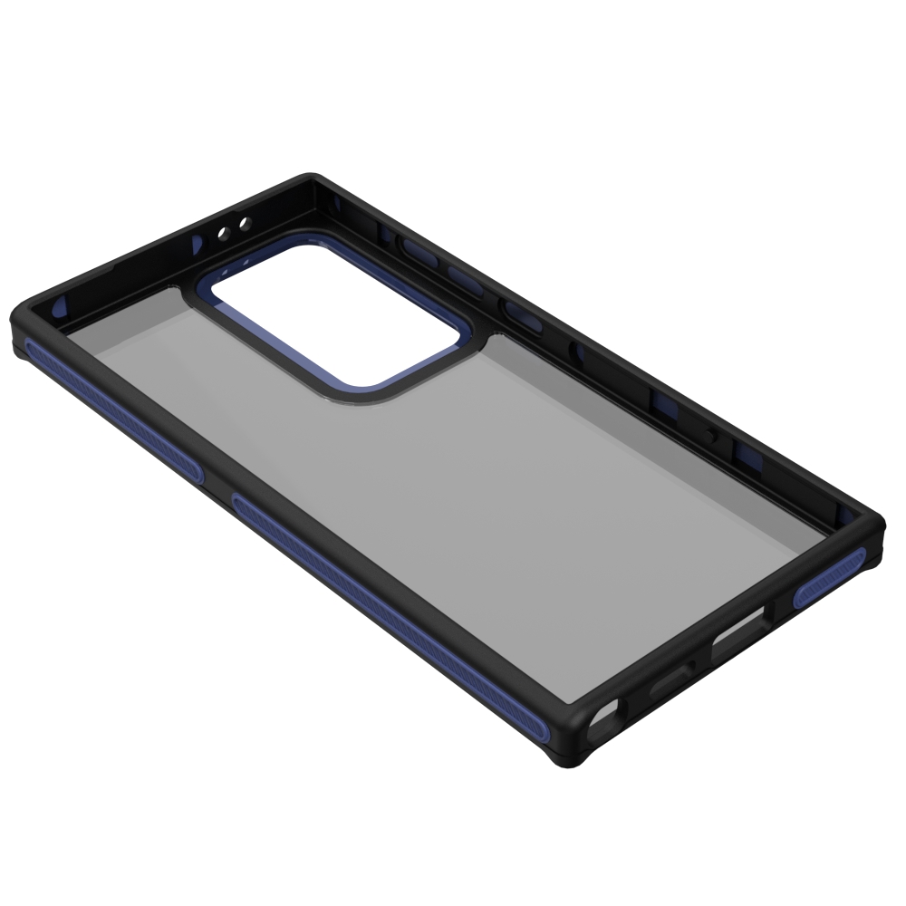 Nak�adka Crystal Black niebieska Samsung Galaxy S24 Ultra / 4