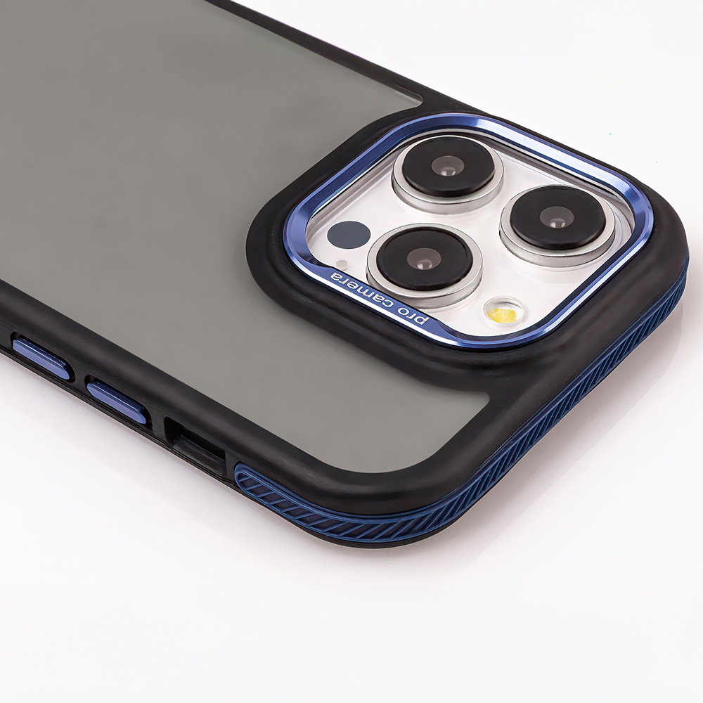 Nak�adka Crystal Black niebieska Xiaomi Redmi A3 4G (global) / 8