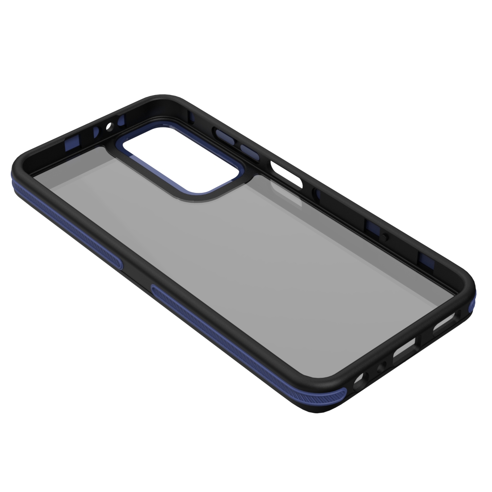 Nak�adka Crystal Black niebieska Samsung Galaxy A36 5G / 4