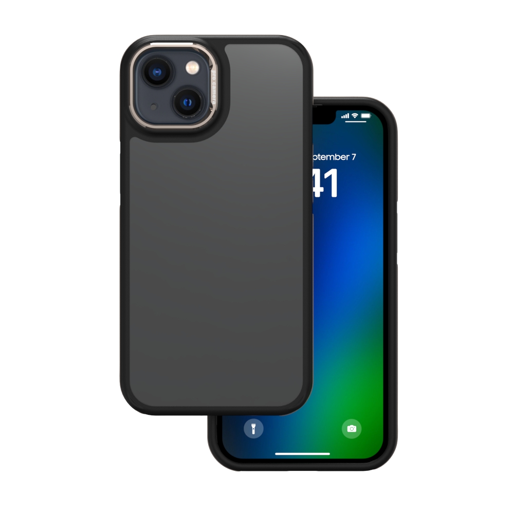 Nak�adka Crystal Black szara Apple iPhone 13