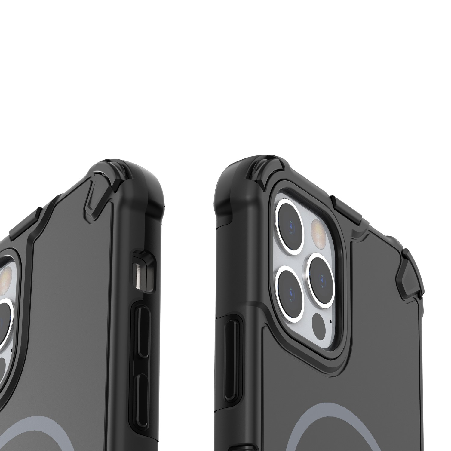 Nak�adka Defender 2in1 Mag czarny Apple iPhone 12 6,1 cali / 4