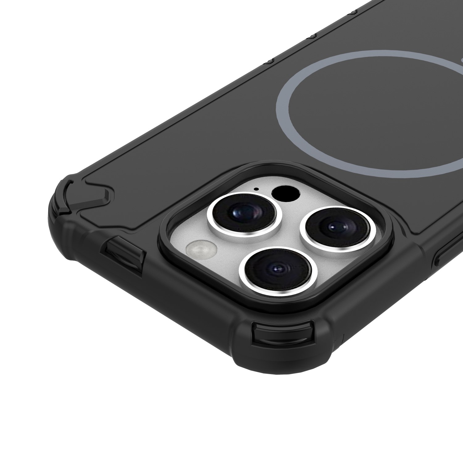 Nak�adka Defender 2in1 Mag czarny Apple iPhone 15 Pro / 3