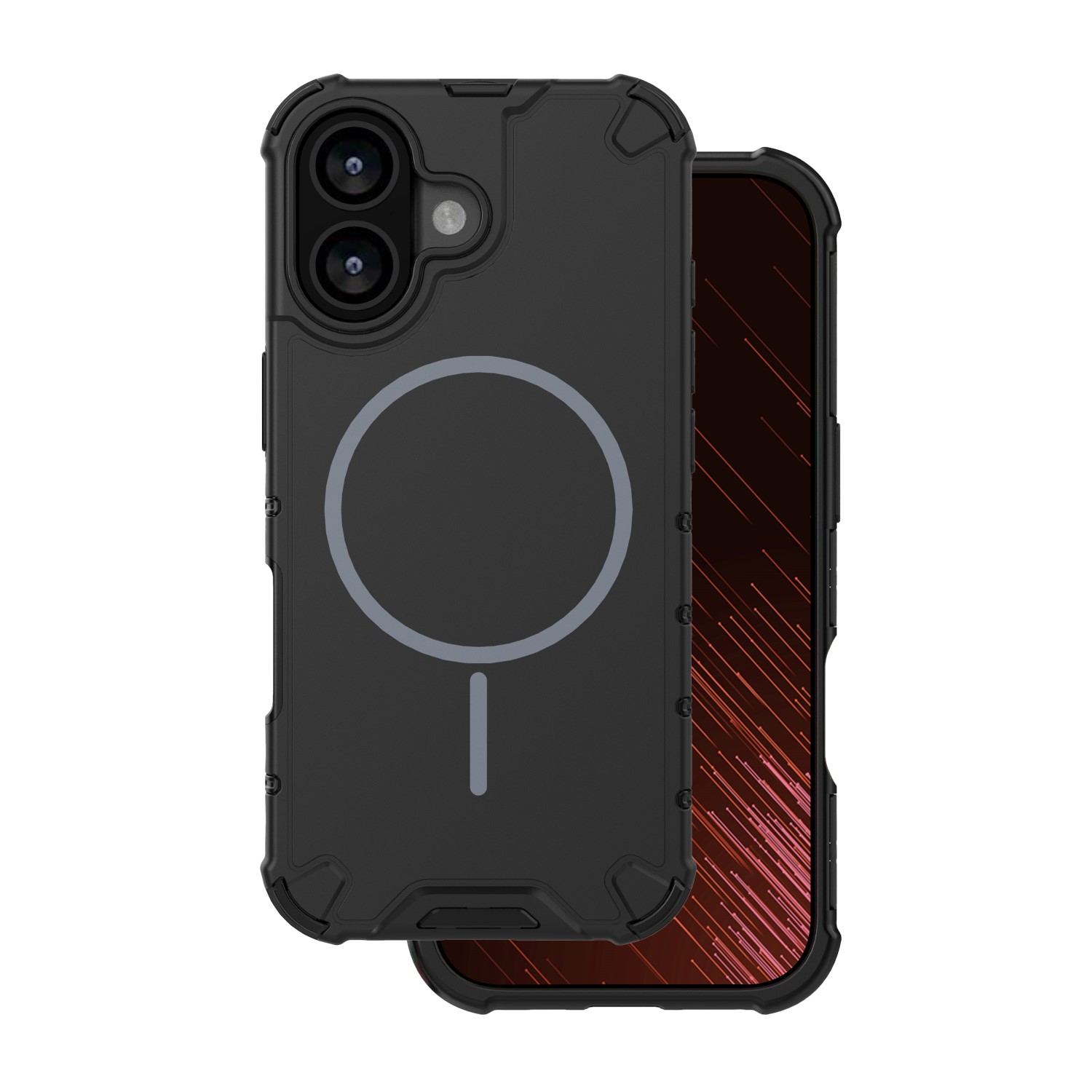 Nak�adka Defender 2in1 Mag czarny Apple iPhone 16