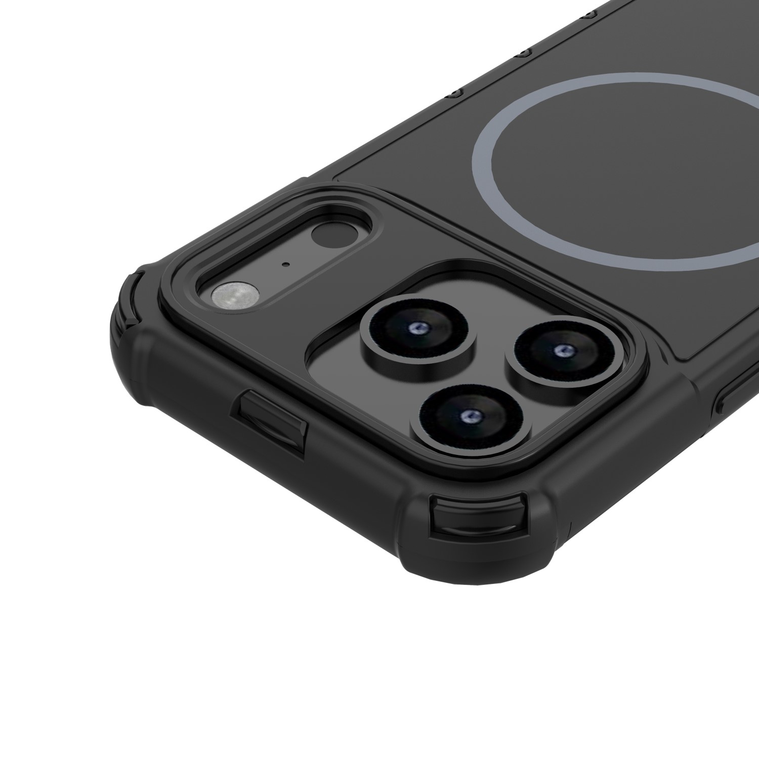 Nak�adka Defender 2in1 Mag czarny Apple iPhone 17 Pro Max / 3