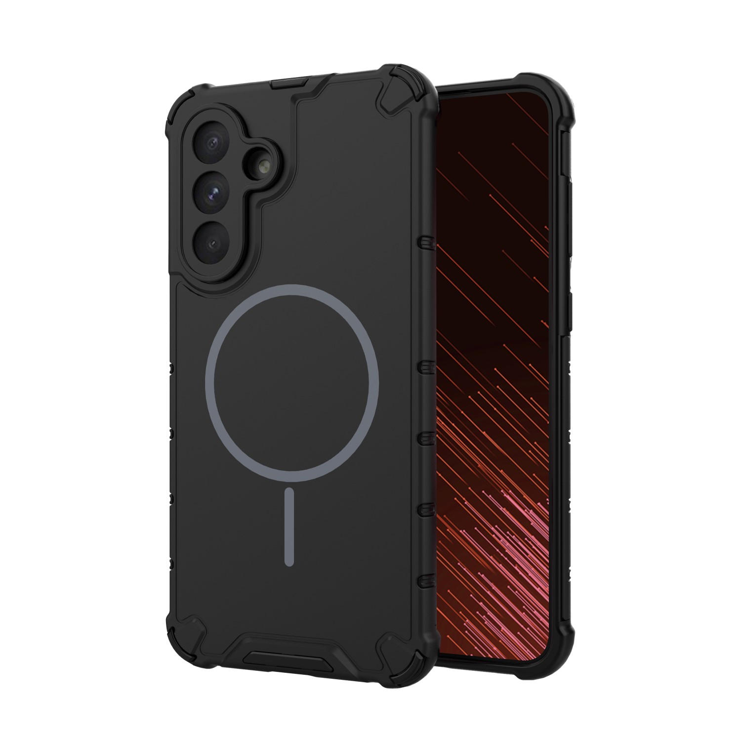 Nak�adka Defender 2in1 Mag czarny Samsung Galaxy S24 / 2