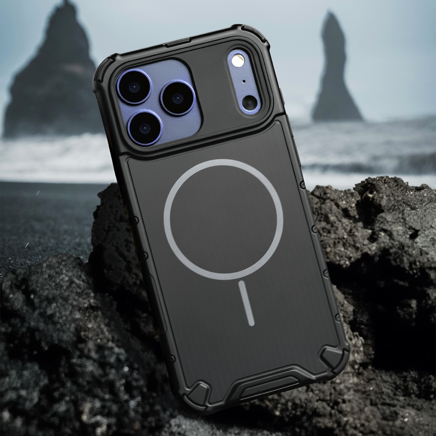 Nak�adka Defender 2in1 Mag czarny Samsung Galaxy S24 / 7