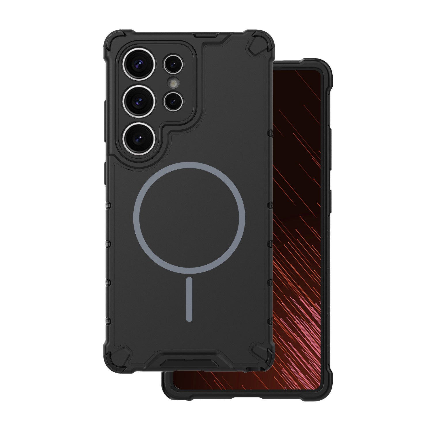 Nak�adka Defender 2in1 Mag czarny Samsung Galaxy S26 Ultra