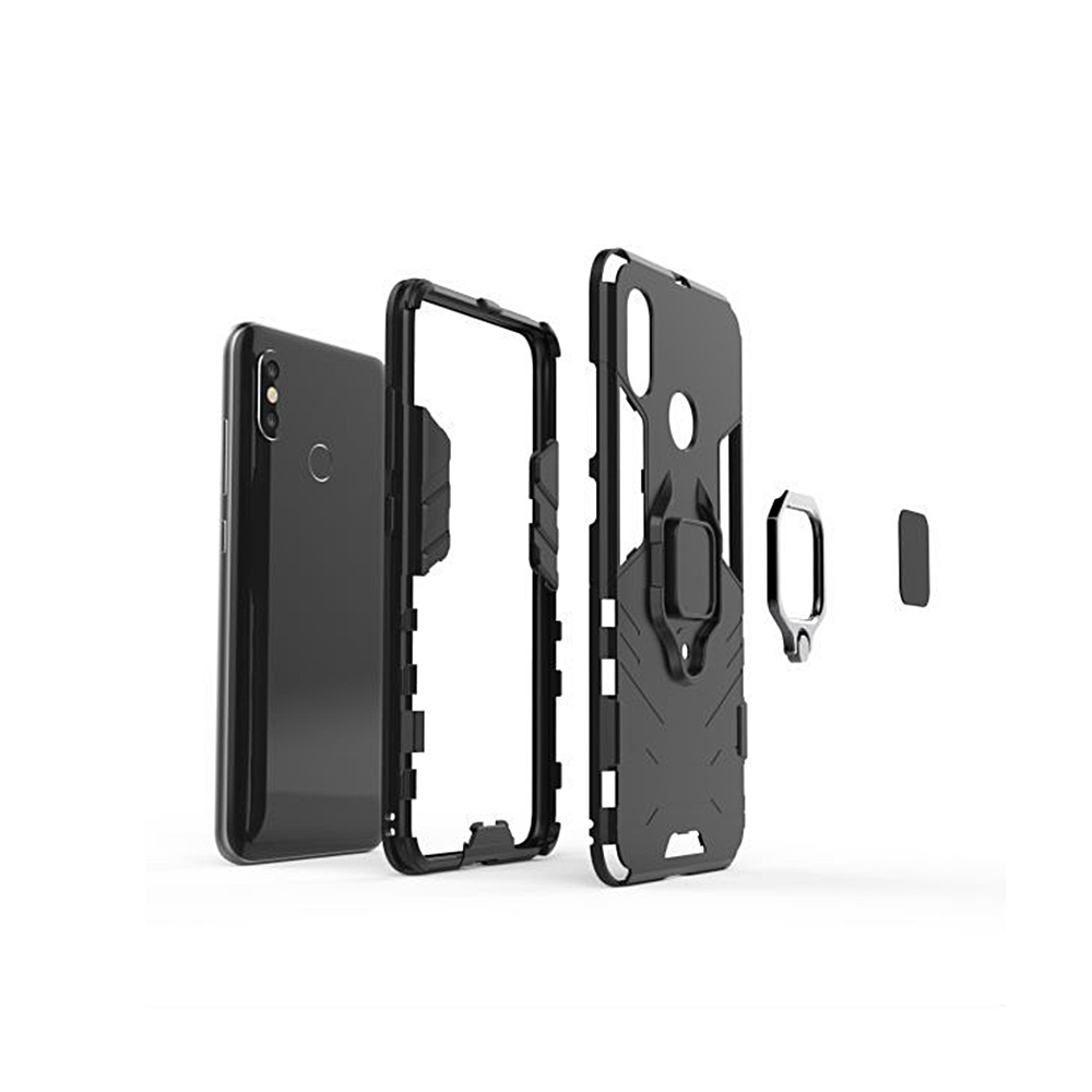 Nak�adka Defender Armor czarna Samsung Galaxy A22 5G