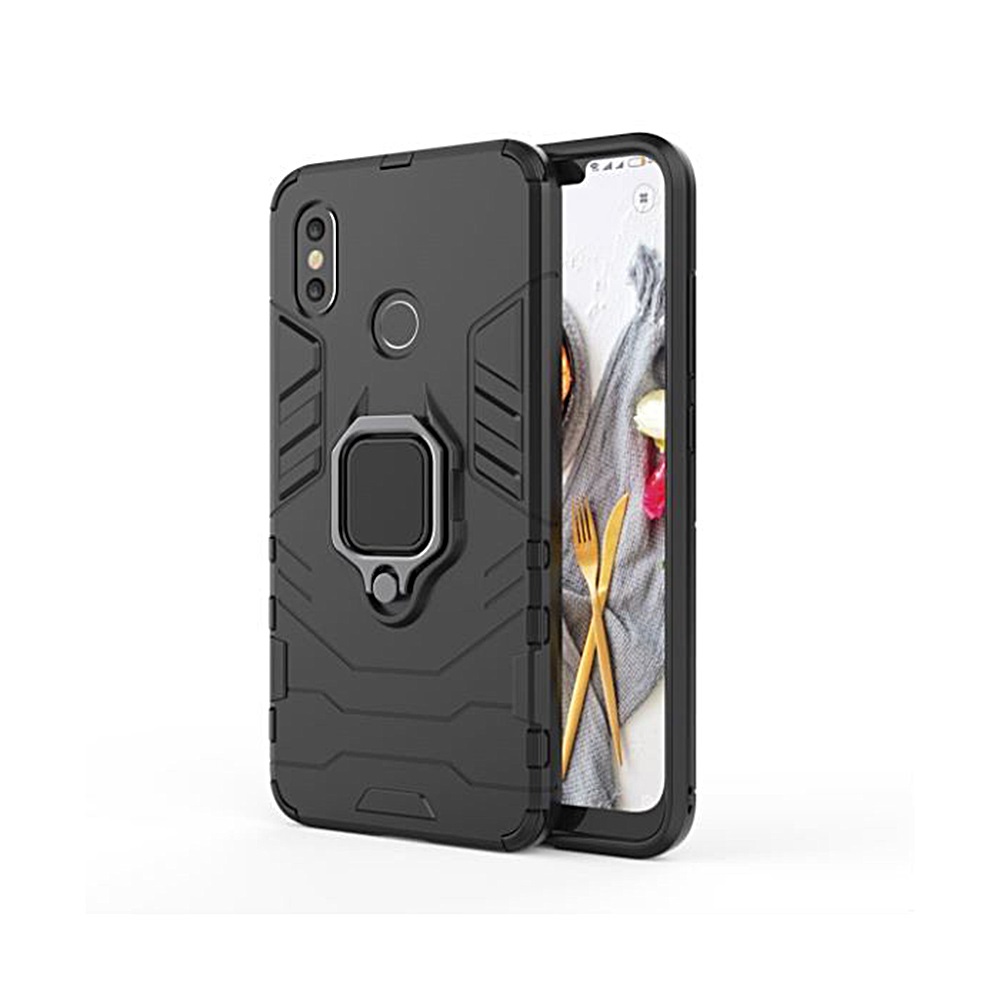 Nak�adka Defender Armor czarna Samsung Galaxy A22 5G / 3