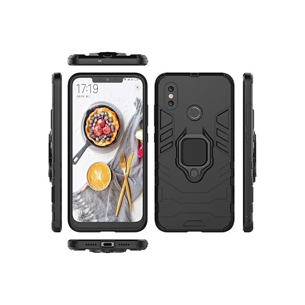 Nak�adka Defender Armor czarna Samsung A72 / 6