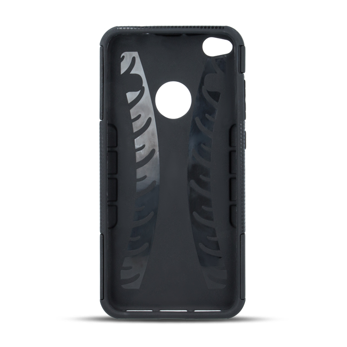 Nak�adka Defender czarna Samsung Galaxy J6 Plus / 3