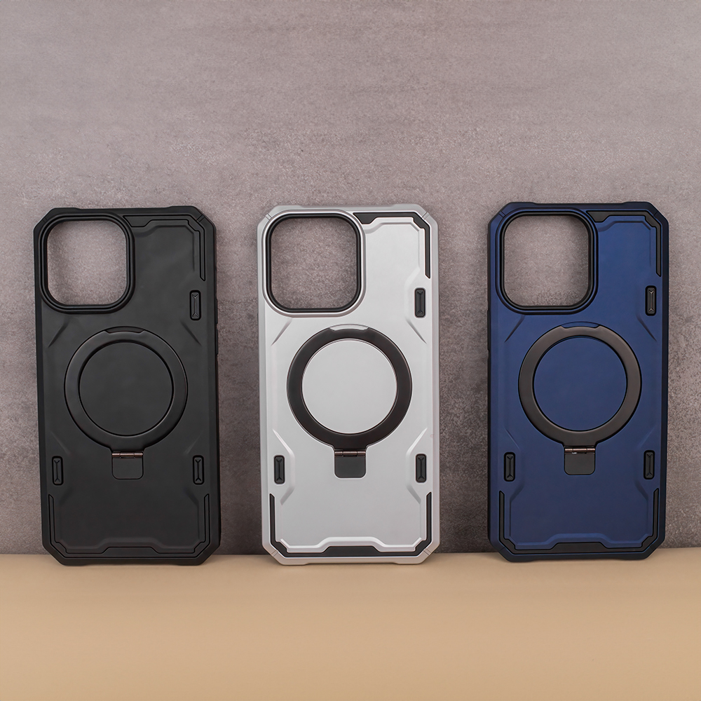 Nak�adka Defender Mag Ring czarny Apple iPhone 13 / 6