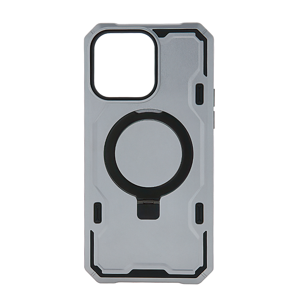 Nakadka Defender Mag Ring srebrna Apple iPhone 12 Pro (6.1 cali) / 2