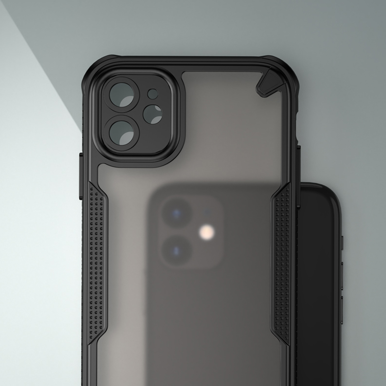 Nak�adka Defender Matt czarny Apple iPhone 11 / 3