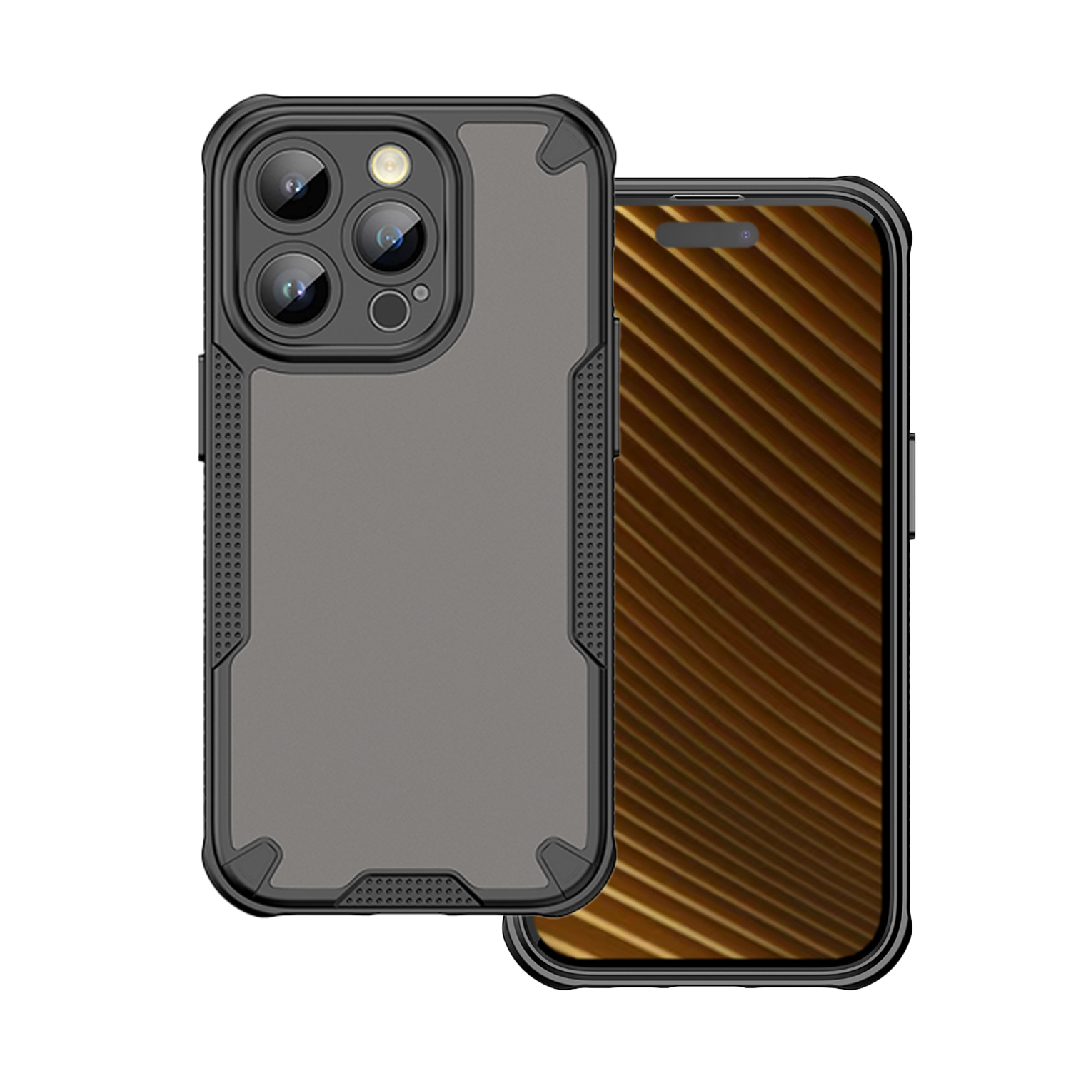 Nak�adka Defender Matt czarny Apple iPhone 14 Pro