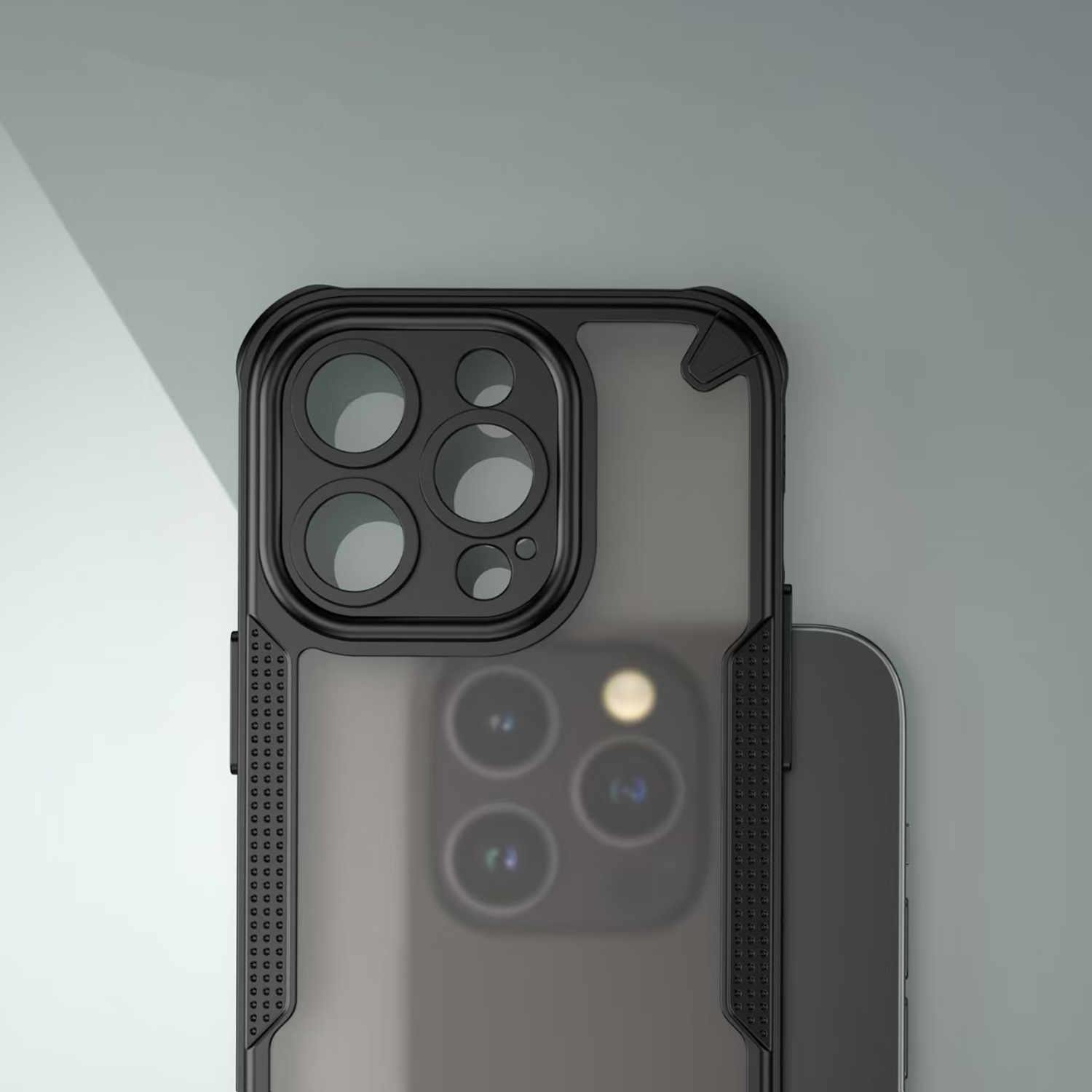 Nak�adka Defender Matt czarny Apple iPhone 14 Pro / 3