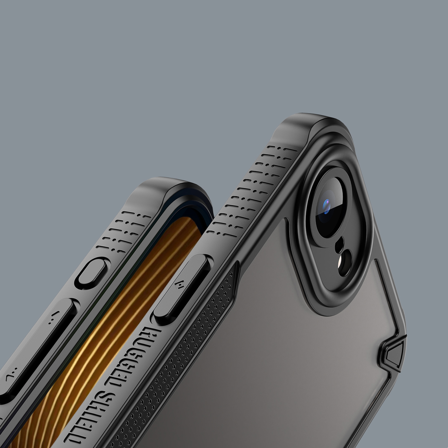 Nak�adka Defender Matt czarny Apple iPhone SE 2025 / 7