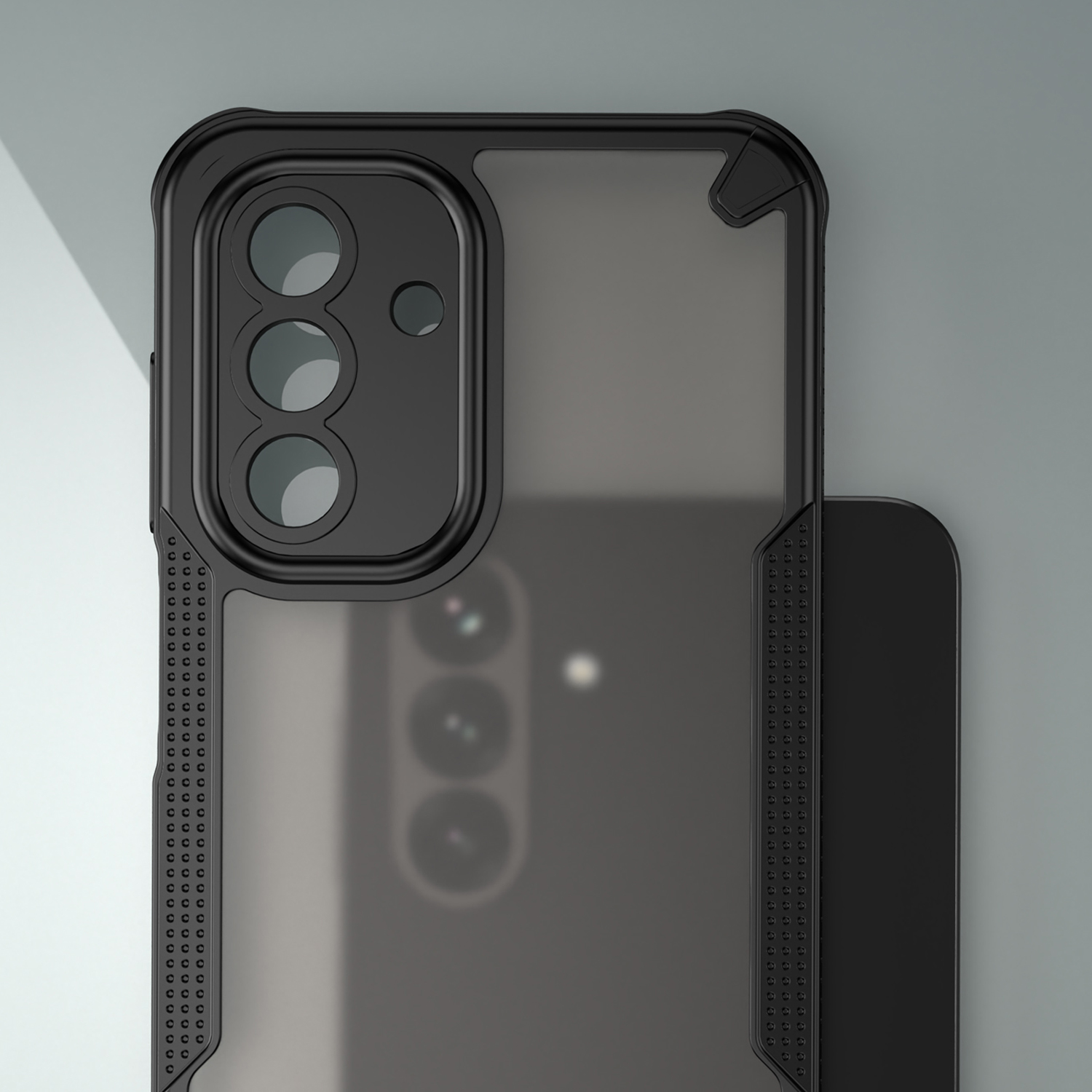 Nak�adka Defender Matt czarny Samsung Galaxy A26 5G / 3