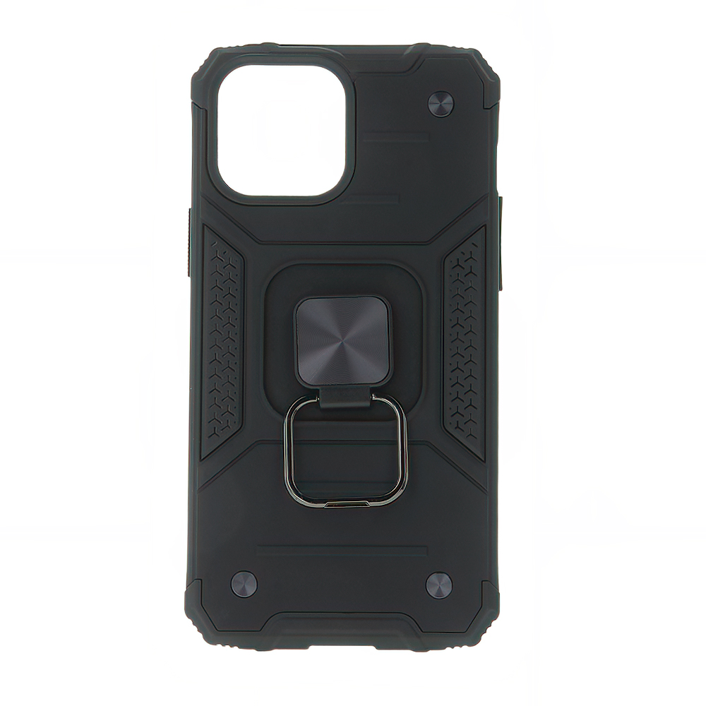 Nak�adka Defender Nitro czarny Apple iPhone 12 6,1 cali / 2