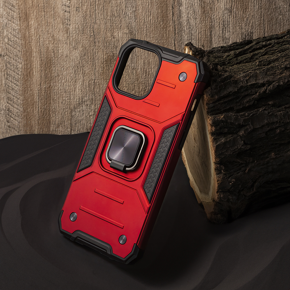 Nak�adka Defender Nitro czerwony Apple iPhone 12 6,1 cali / 6