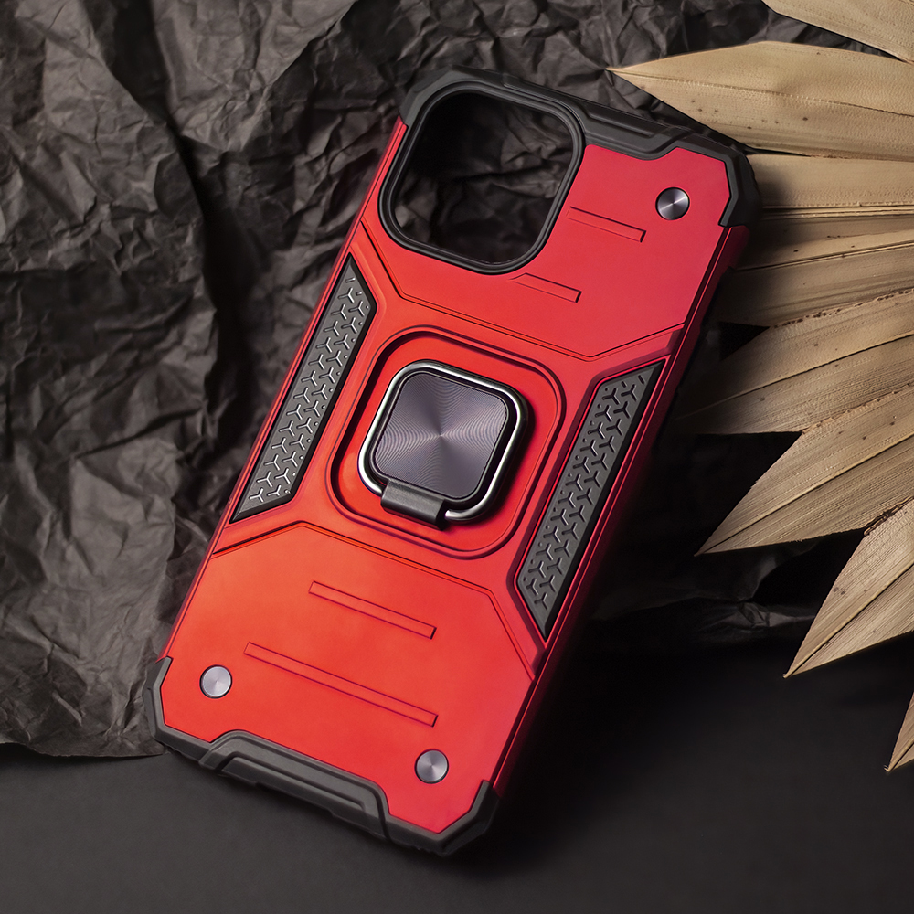 Nakadka Defender Nitro czerwony Motorola Moto G53 / 7
