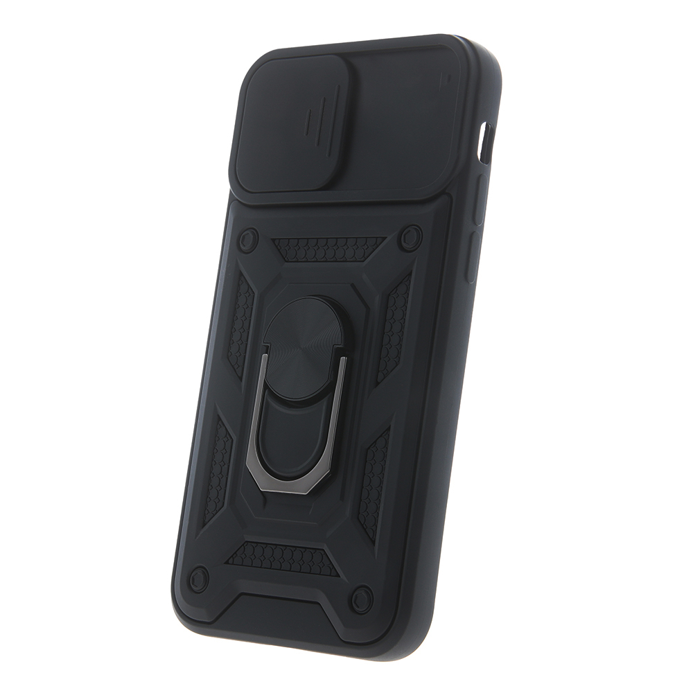 Nak�adka Defender Slide czarna Samsung Galaxy A22 5G / 3