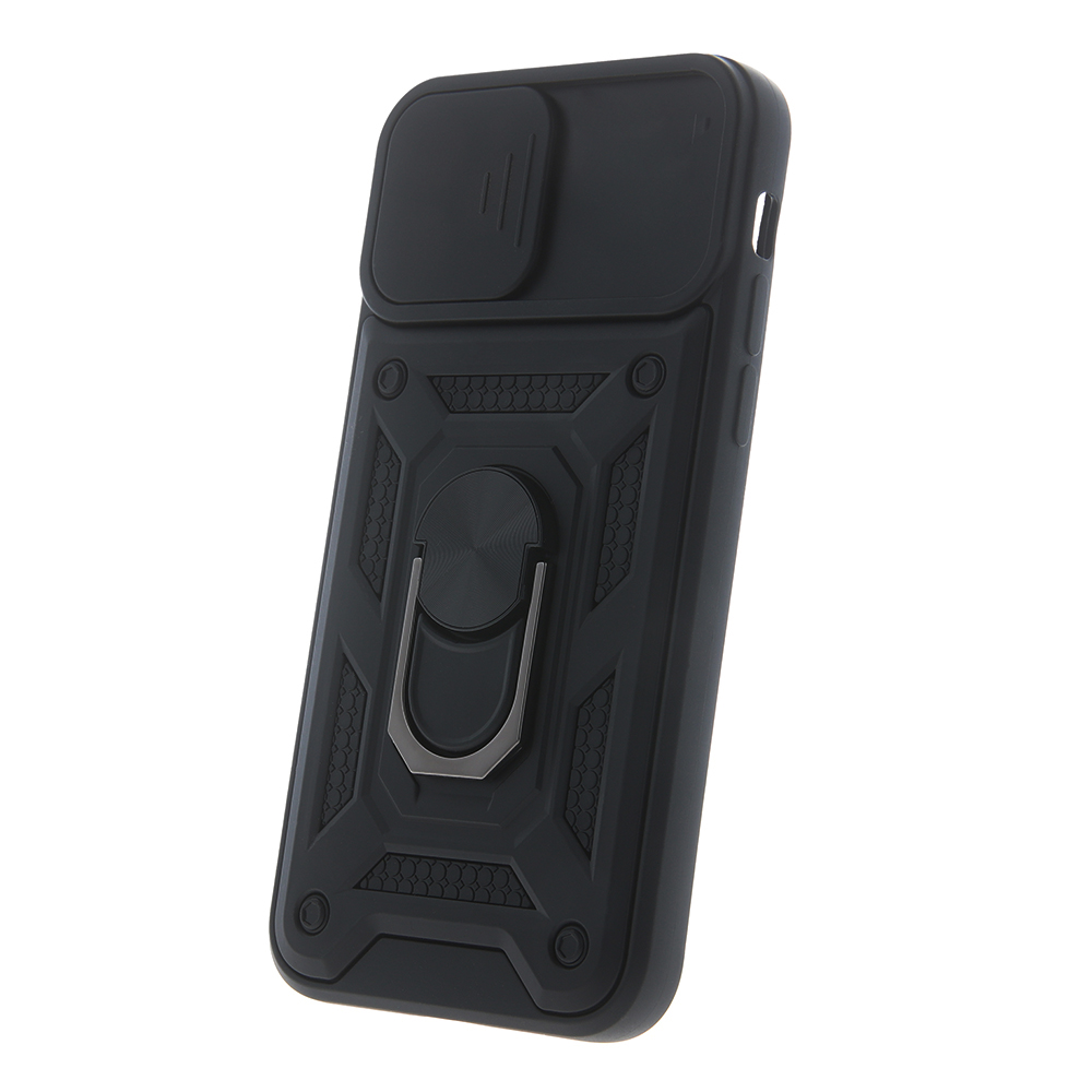 Nakadka Defender Slide czarny Motorola Moto E32 / 3