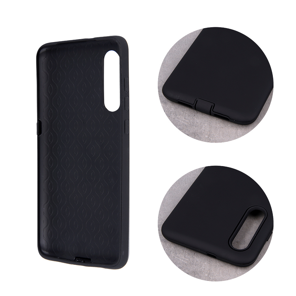 Nak�adka Defender Smooth czarna Samsung Galaxy A22 5G / 3
