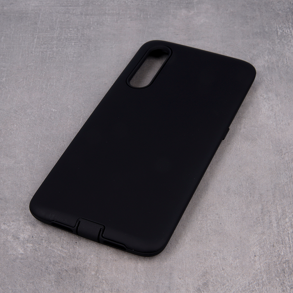 Nak�adka Defender Smooth czarna Samsung Galaxy A22 5G / 4