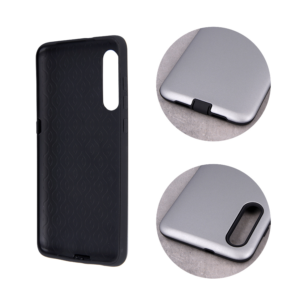 Nak�adka Defender Smooth srebrna Samsung Galaxy A22 5G / 3