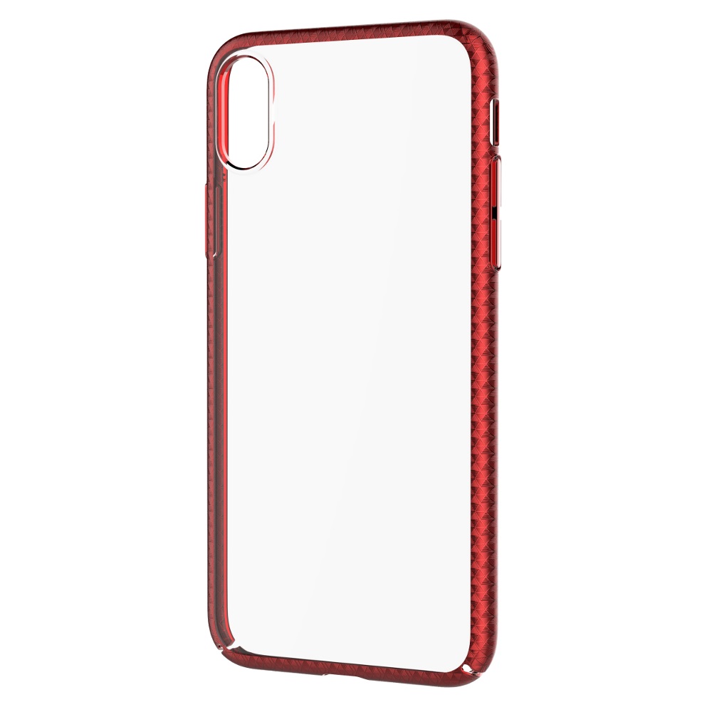 Nak�adka DEVIA Luxurious iPhone X/ iPhone XS red Apple iPhone X