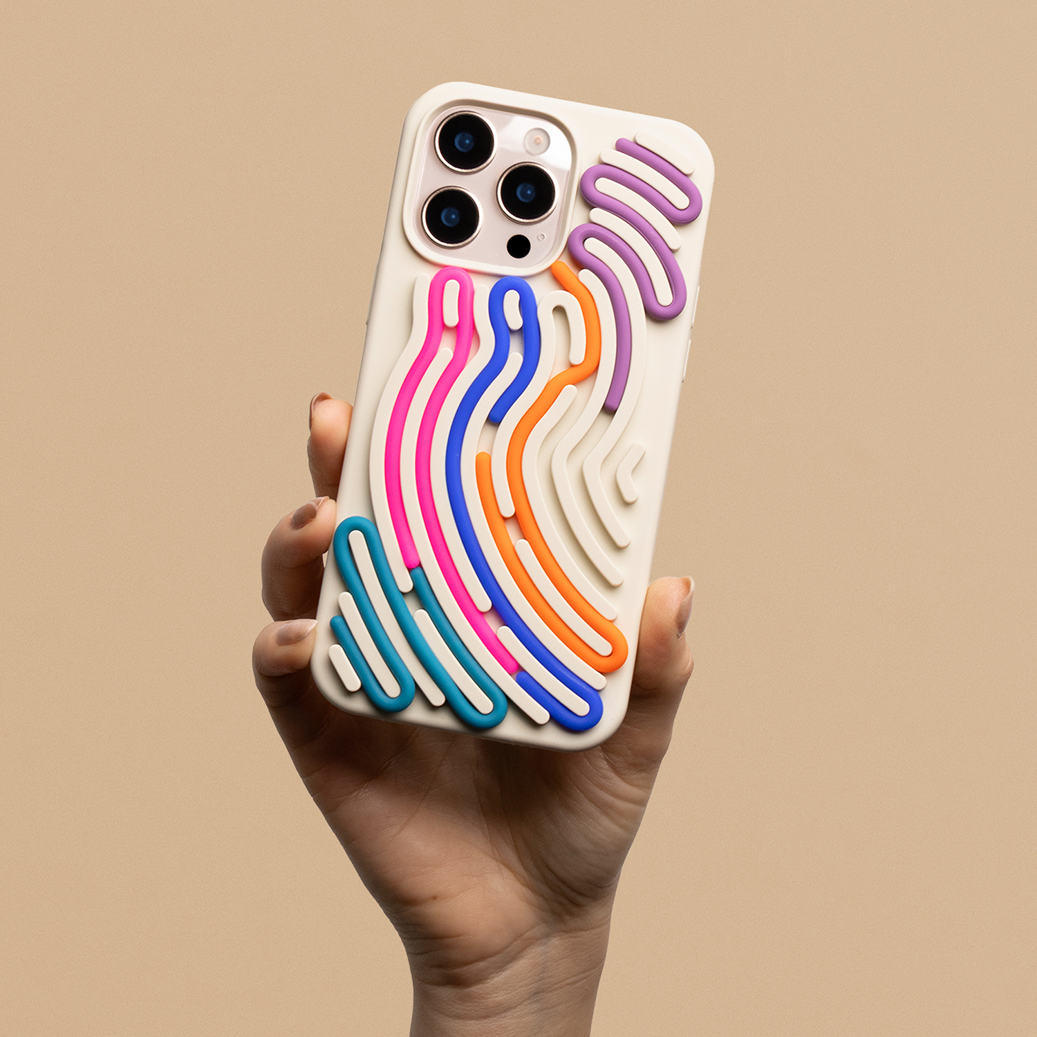 Nak�adka DIY Snake be�owa Apple iPhone 17 Air / 2