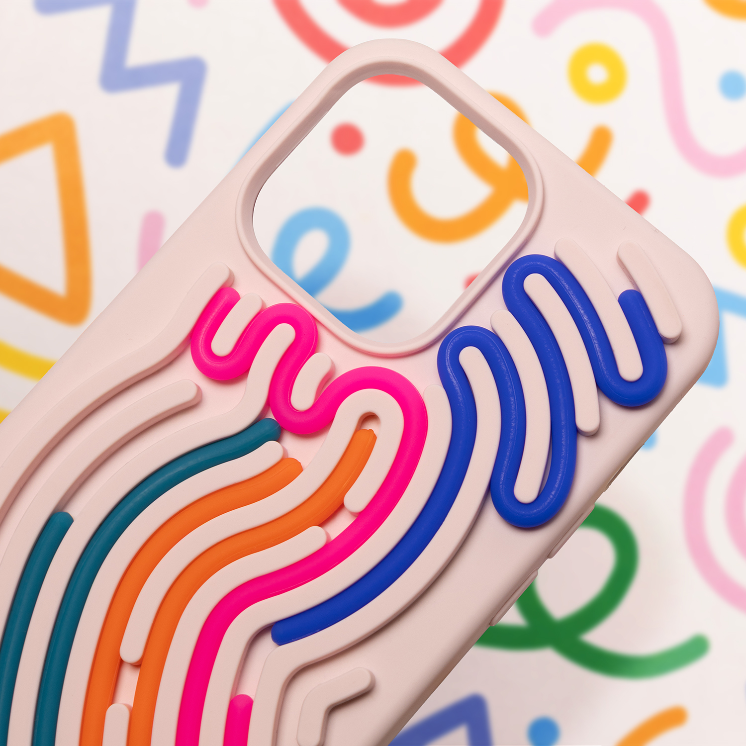 Nak�adka DIY Snake r�owa Apple iPhone 12 Pro (6.1 cali) / 5