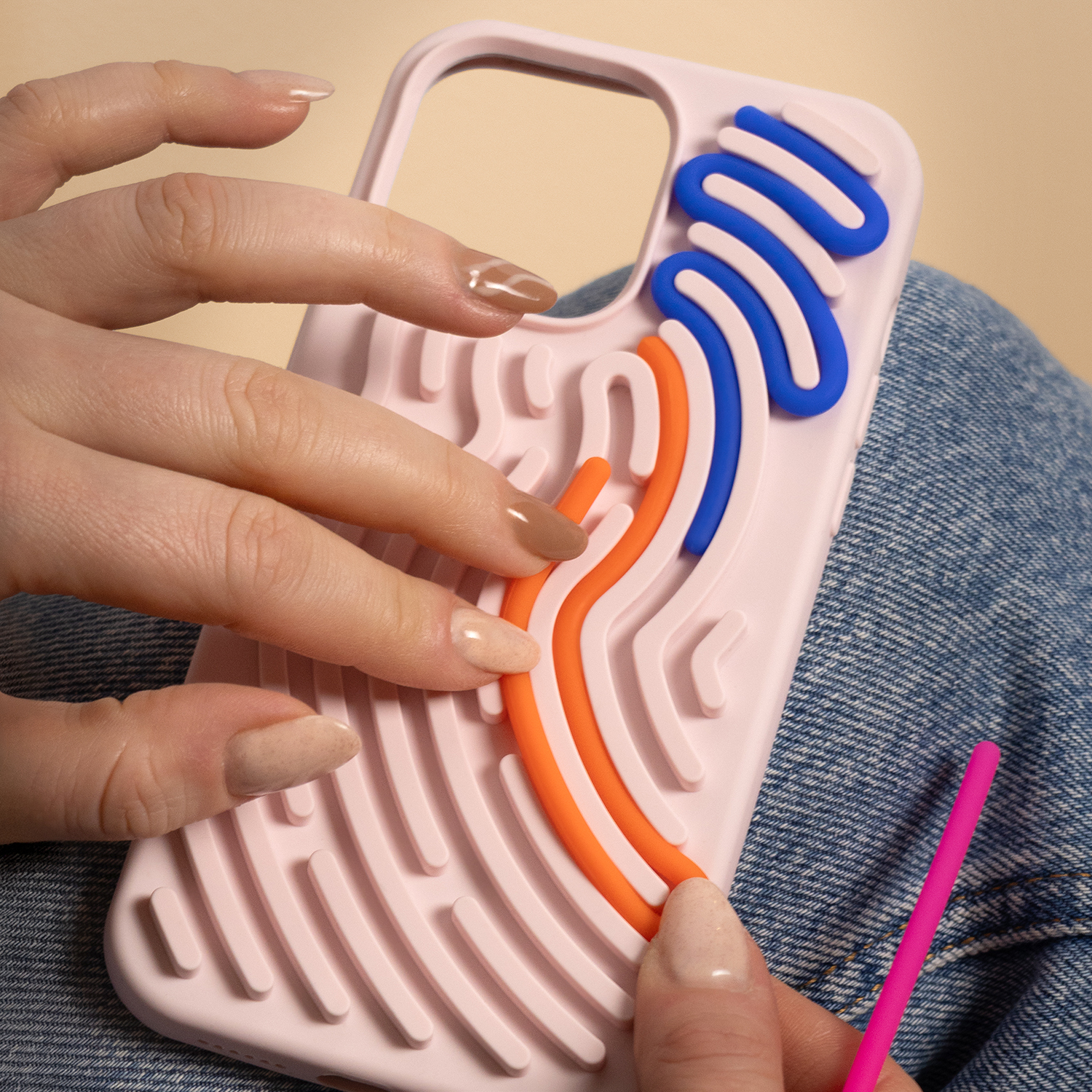 Nak�adka DIY Snake r�owa Apple iPhone 17 Pro Max / 4