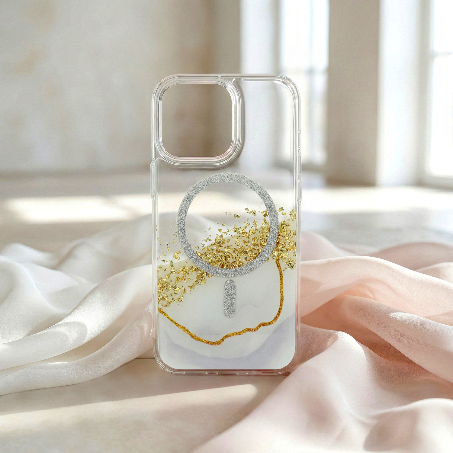 Nak�adka Epoxy Mag bia�a Apple iPhone 17 Pro Max / 4